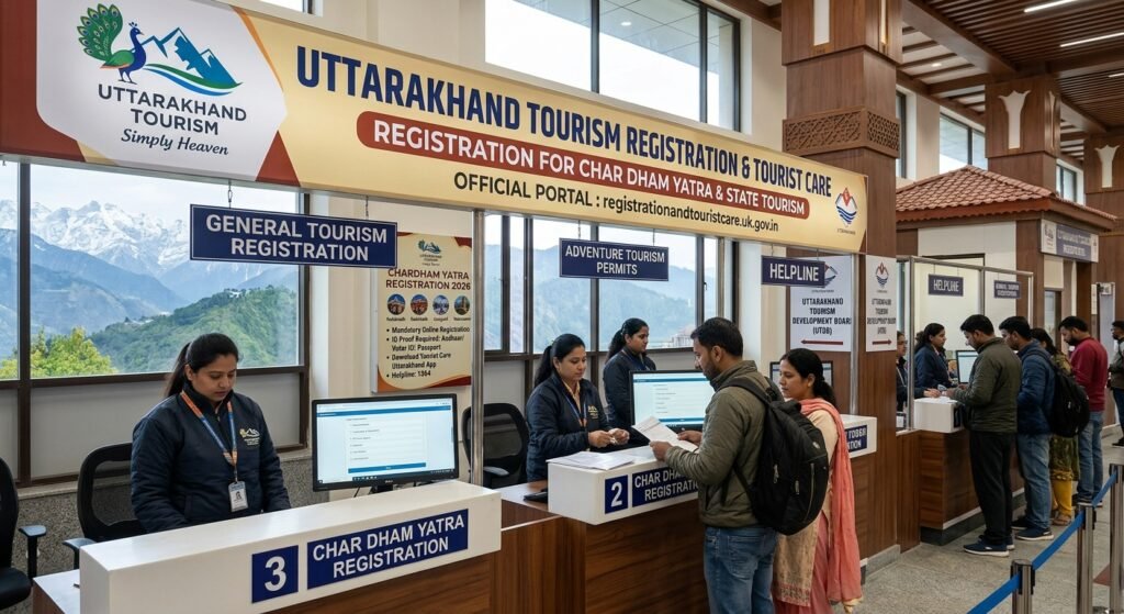 Uttarakhand Tourism Registration
